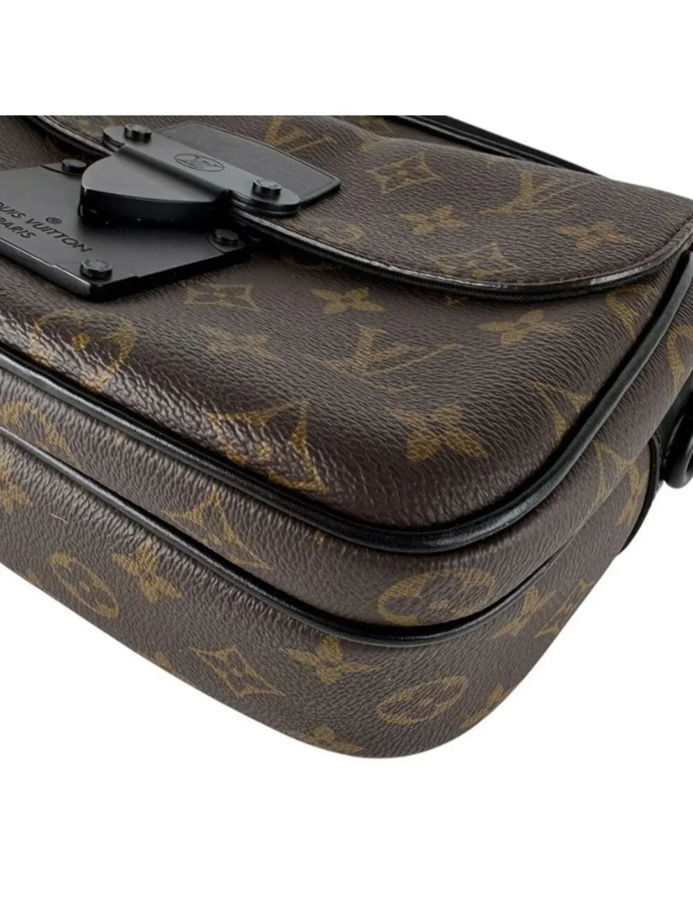 Louis Vuitton Shoulder Bag Monogram Macassar S Rock Messenger